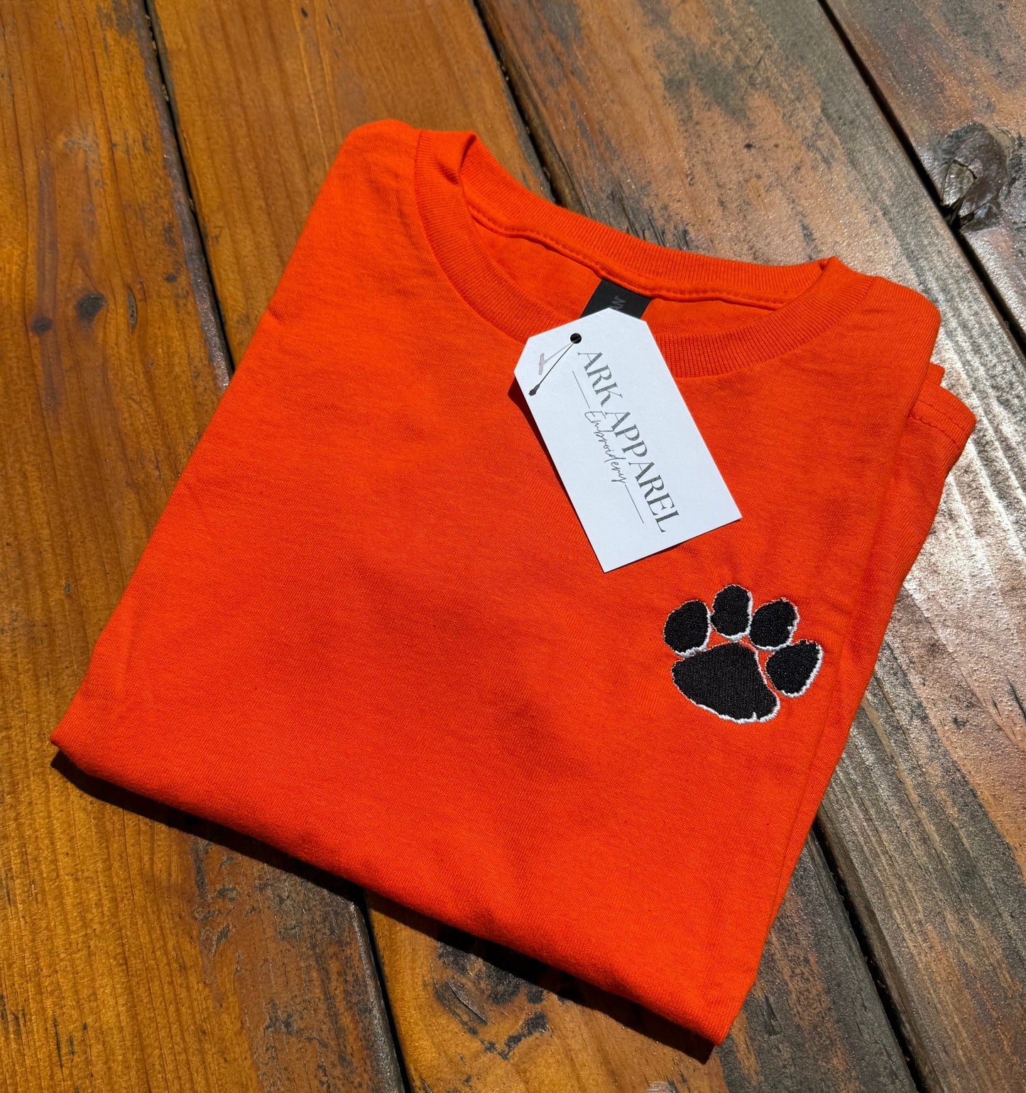 Youth Tiger Paw Print Tee