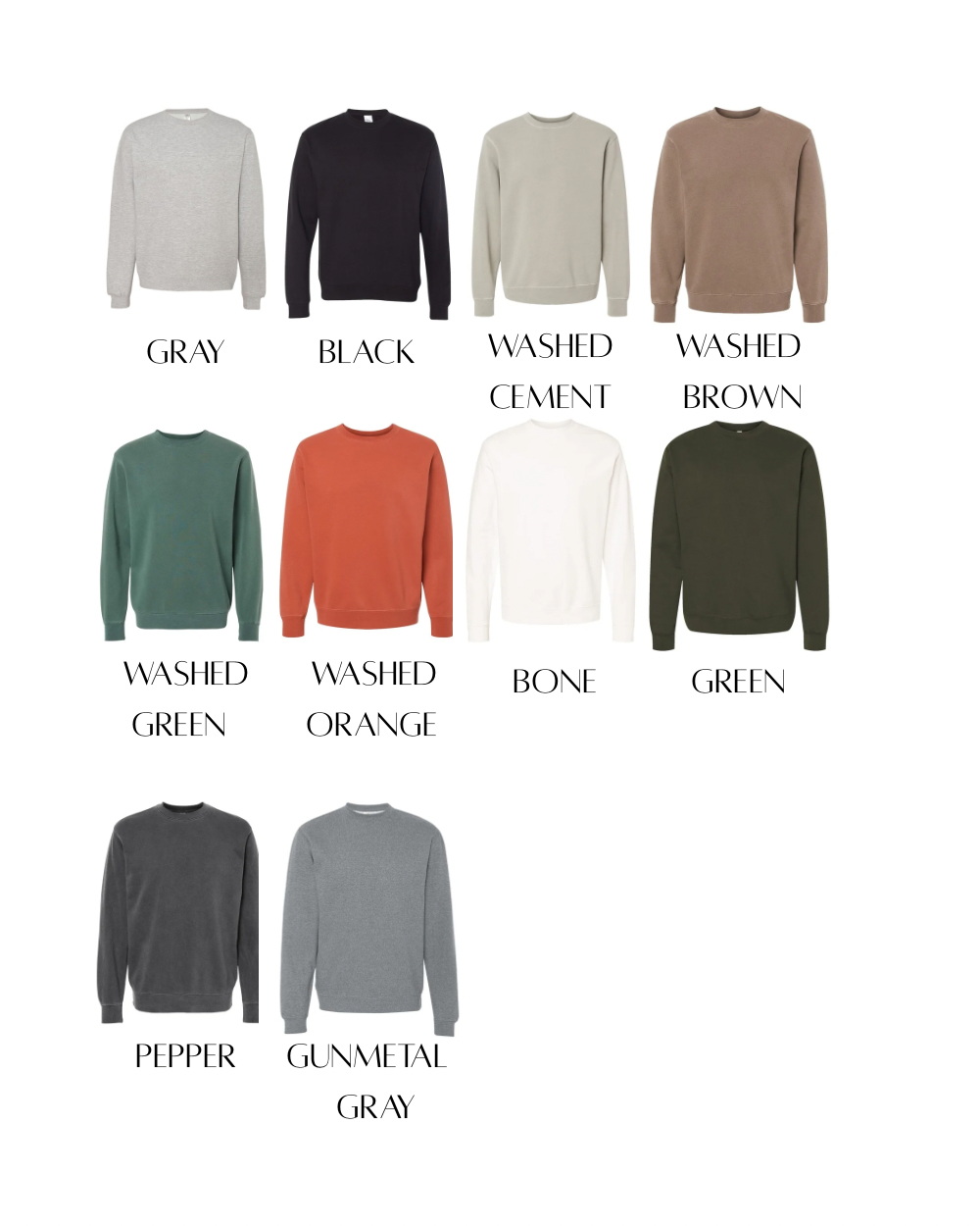 Choose your own Goose Crewneck