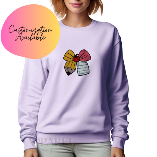 School Bow Crewneck