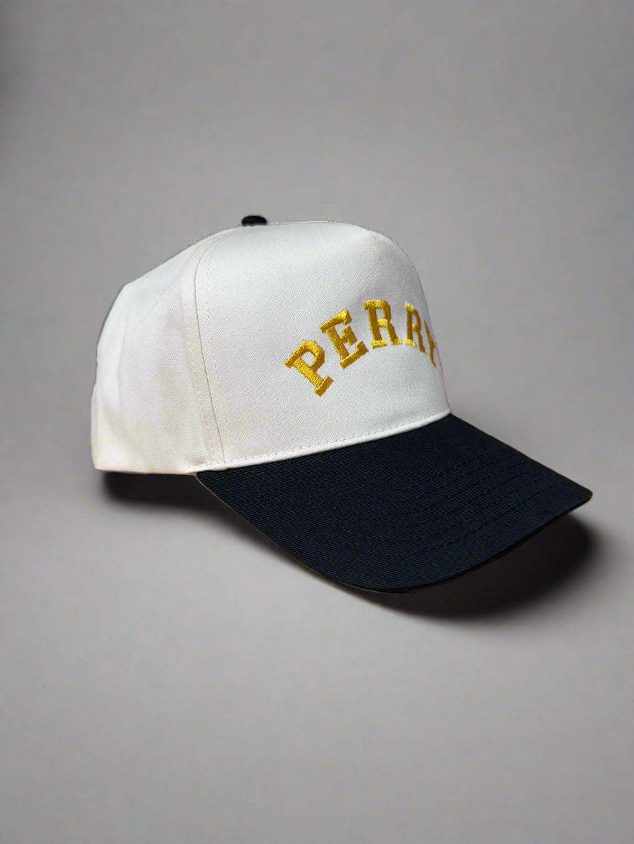 Vintage "PERRY" Five-Panel Twill Hat