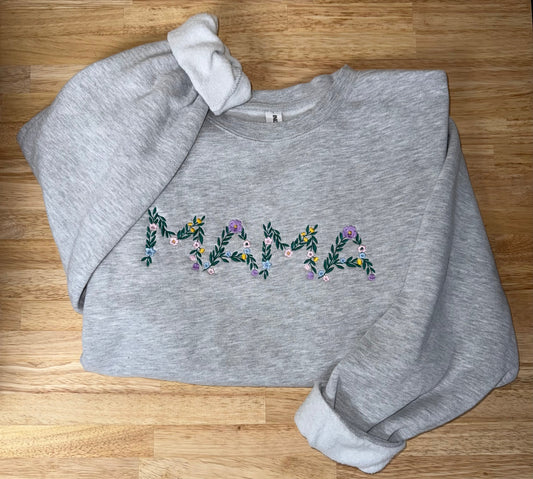 Independent Floral "MAMA" Crewneck