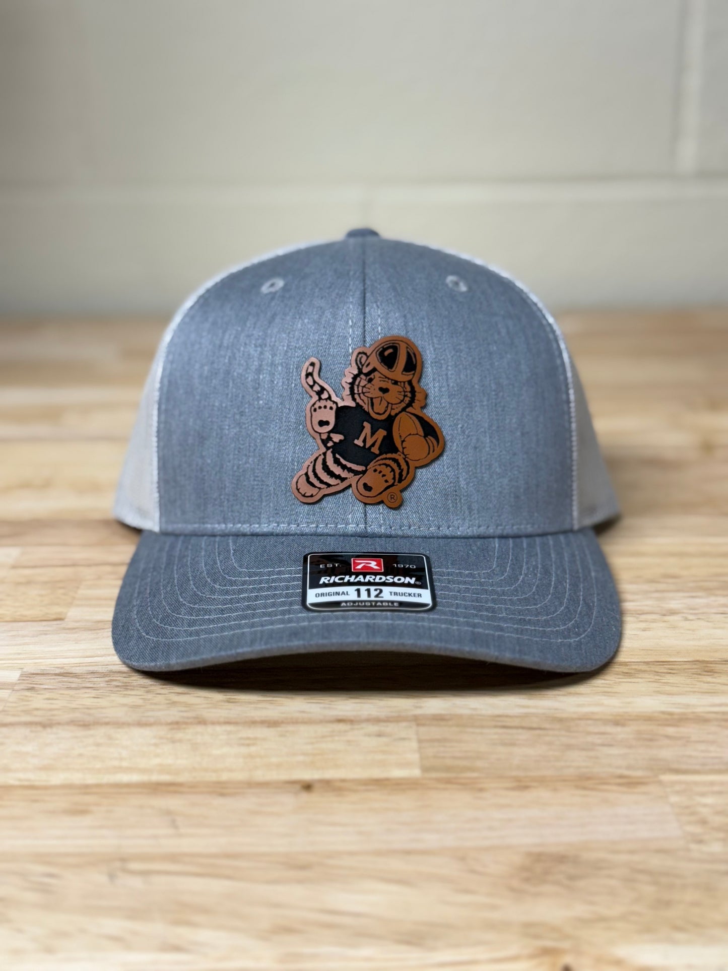 Obie Leather Patch Hat
