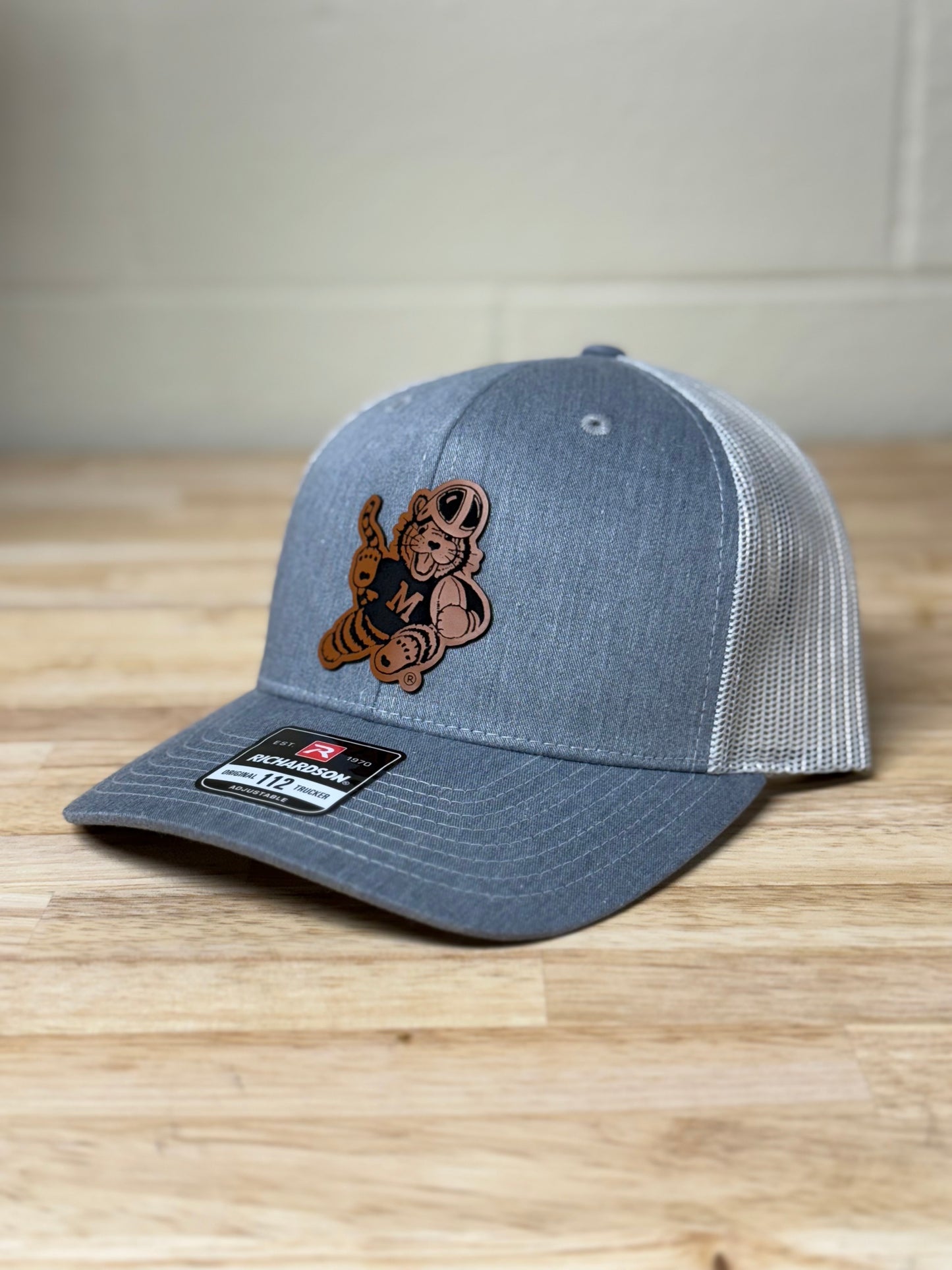 Obie Leather Patch Hat