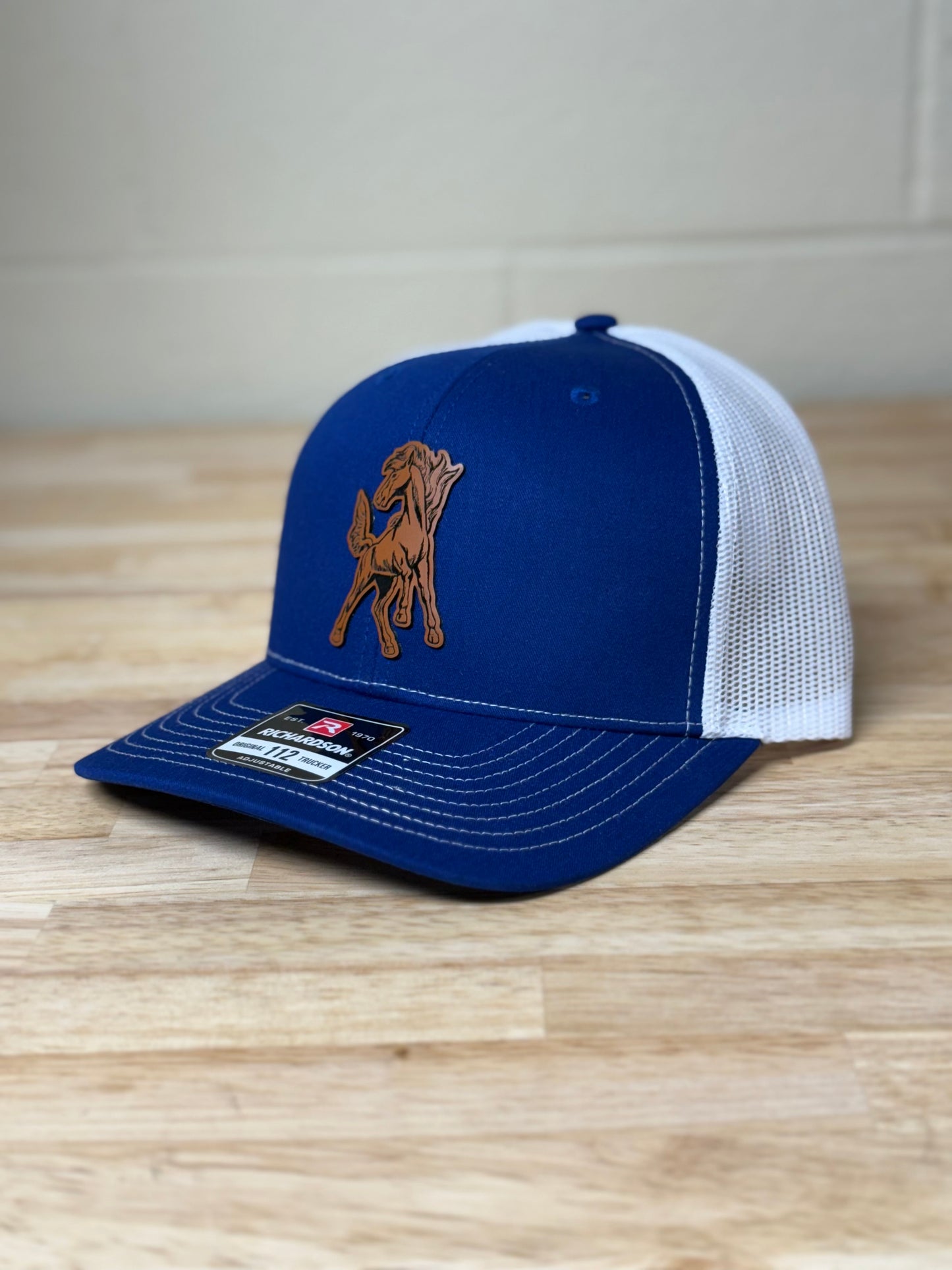Leather OG Mustang Hat