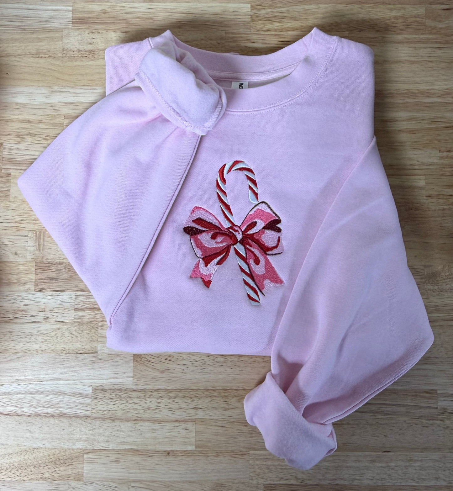 Candy Cane Crewneck