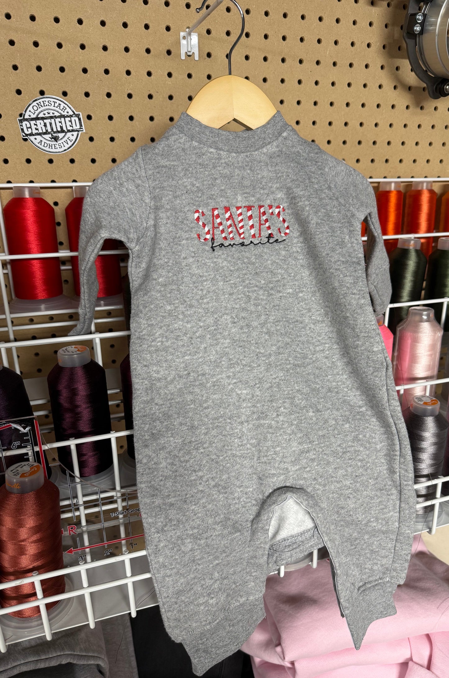 Santa’s Favorite Fleece One-Piece