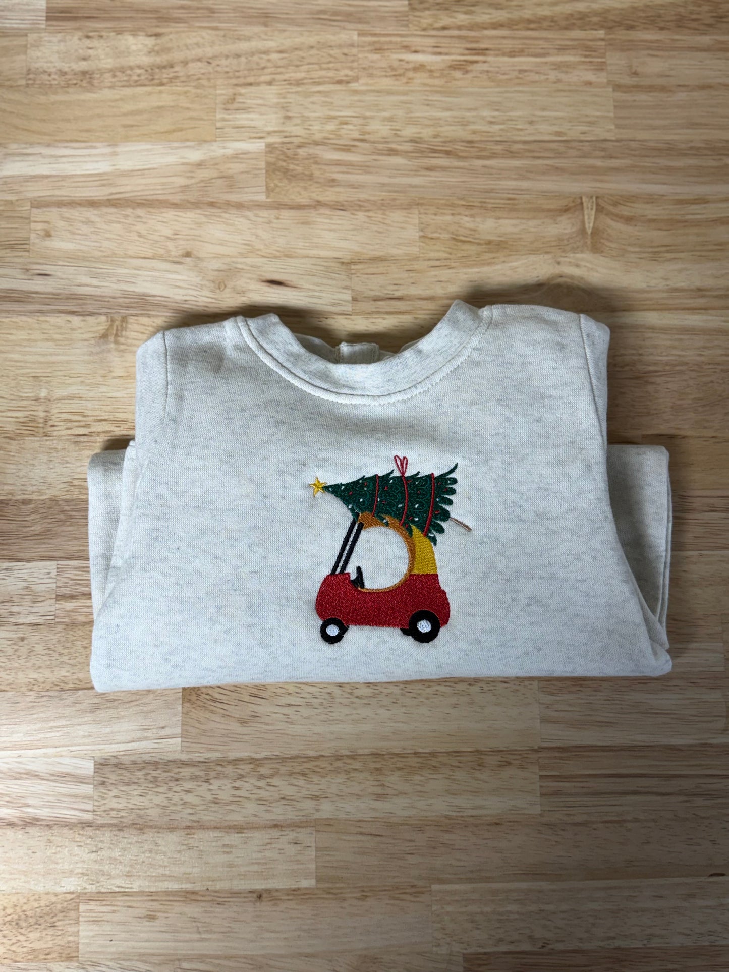 Christmas Coupe Fleece One-Piece