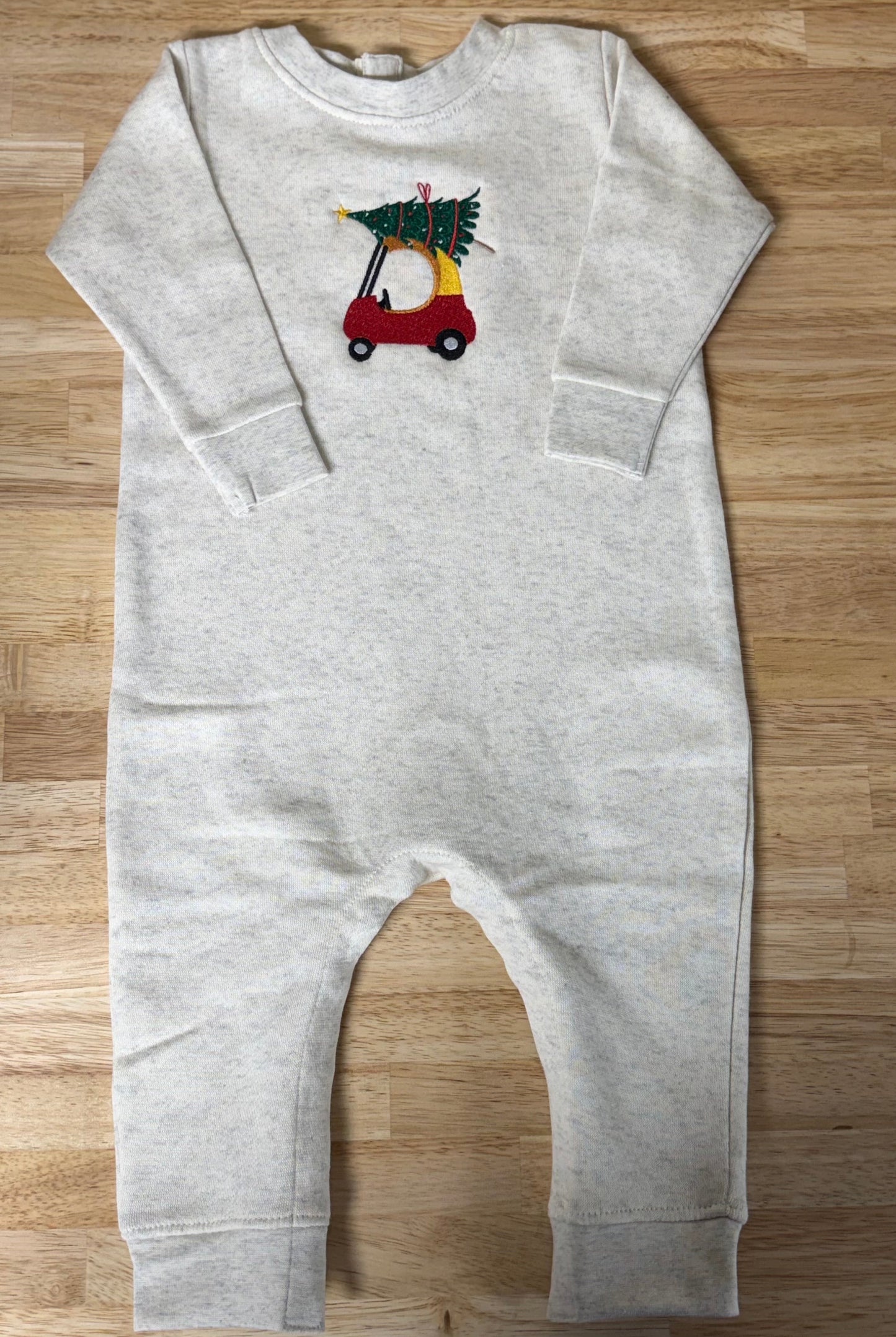 Christmas Coupe Fleece One-Piece
