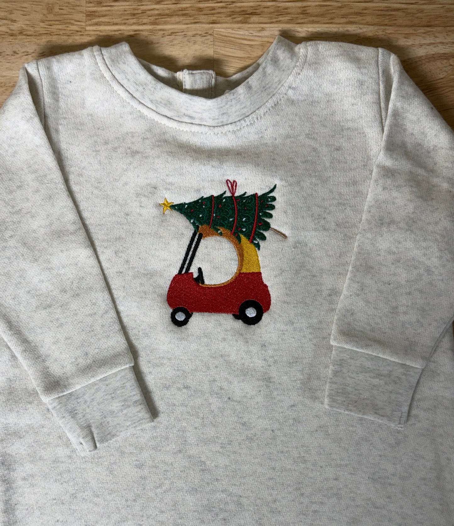 Christmas Coupe Fleece One-Piece