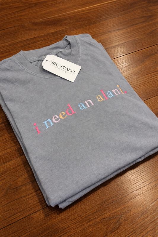 I need an alani T-shirt