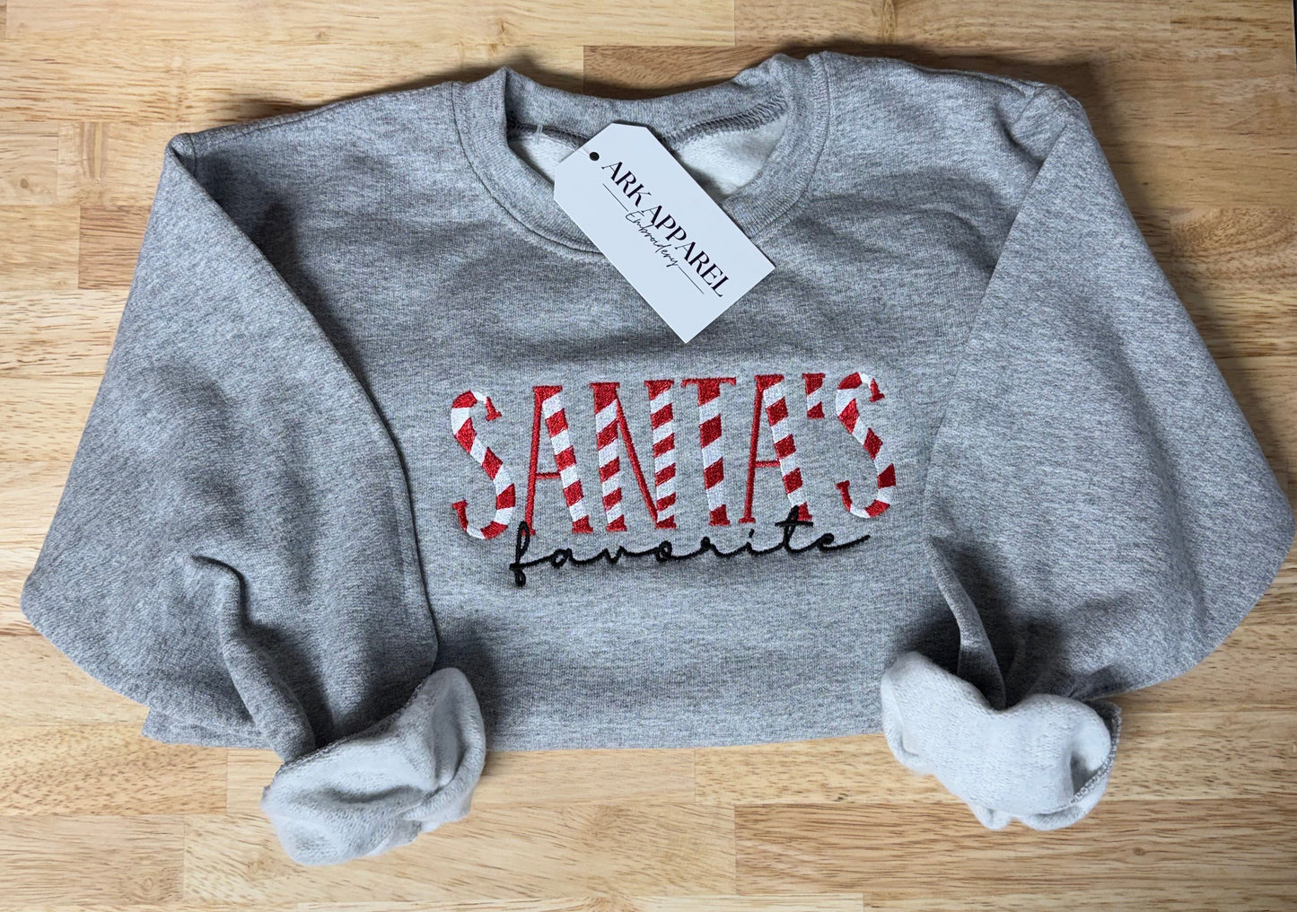 Santa’s Favorite Youth Crewneck