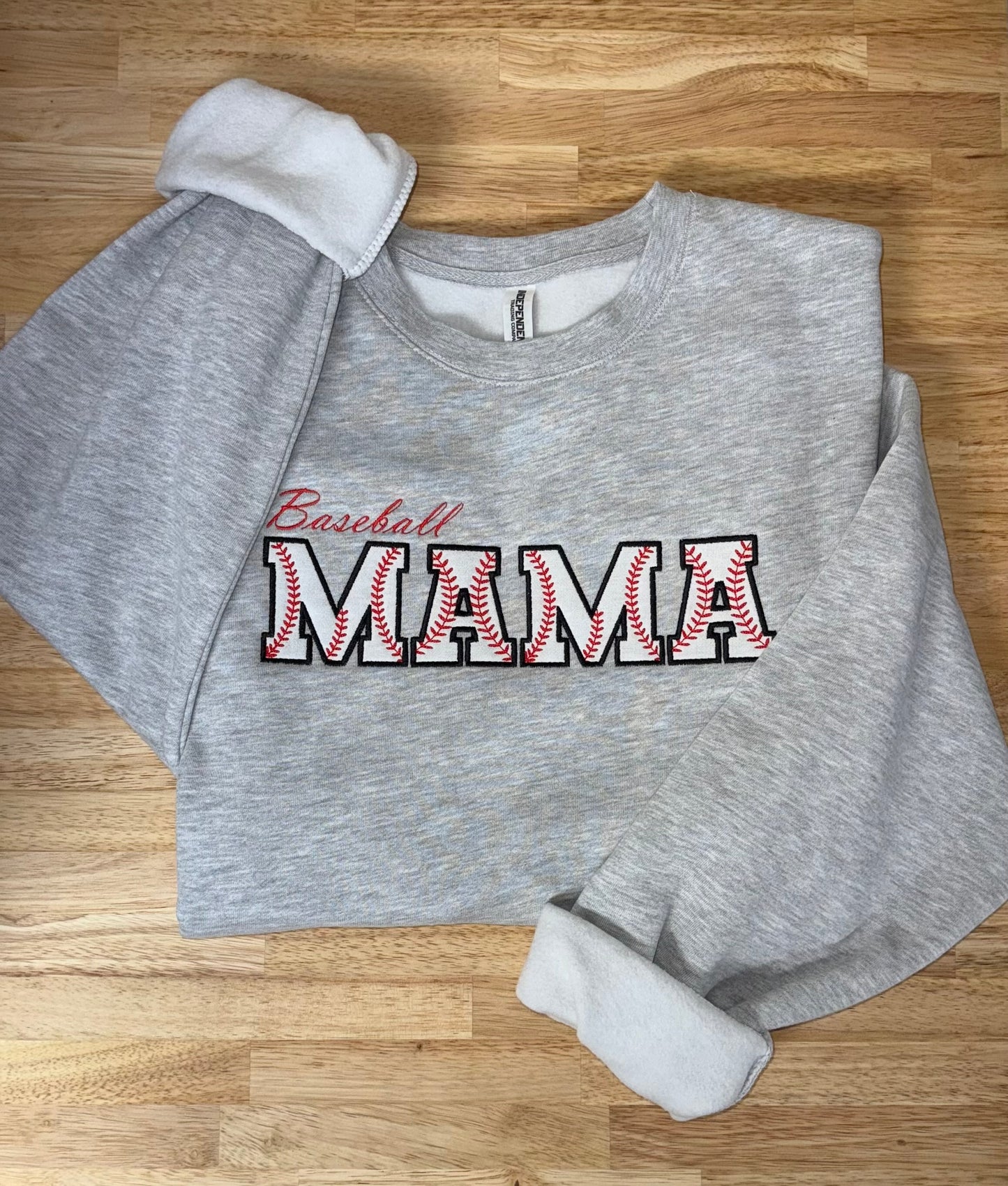 "baseball MAMA" Crewneck
