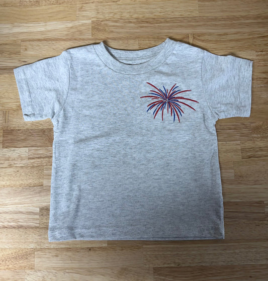 Infant and Toddler Firework T-shirt