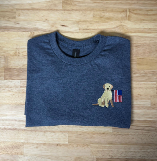4th of July Dog T-shirt