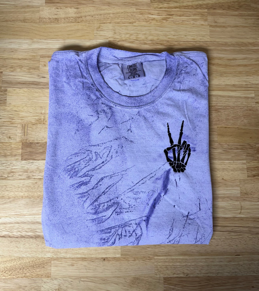 Skeleton Peace T-shirt