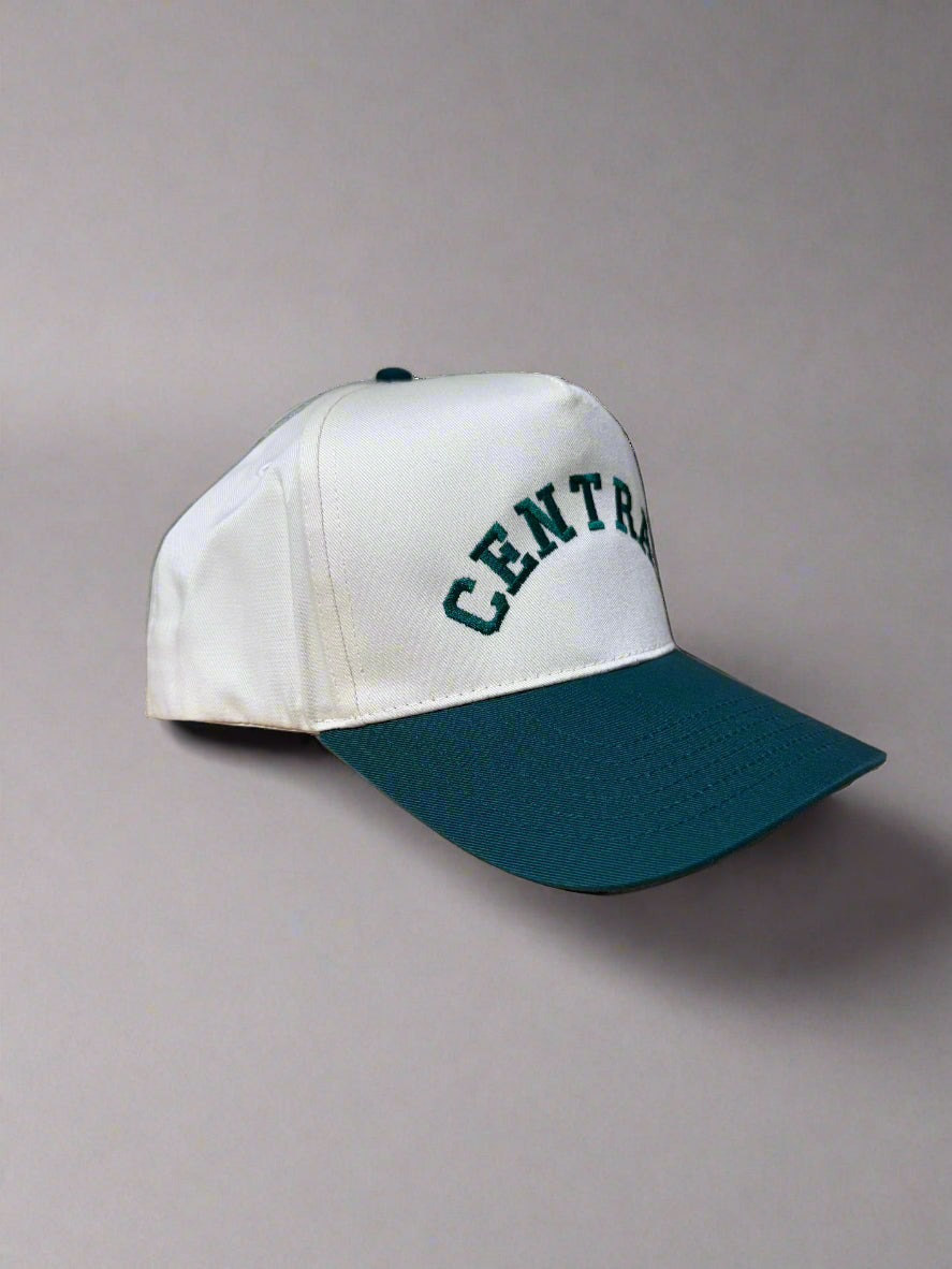 Vintage "CENTRAL" Five-Panel Twill Hat