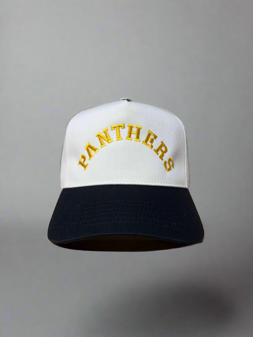 Vintage "PANTHERS" Five-Panel Twill Hat