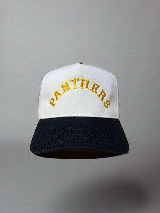 Vintage "PANTHERS" Five-Panel Twill Hat