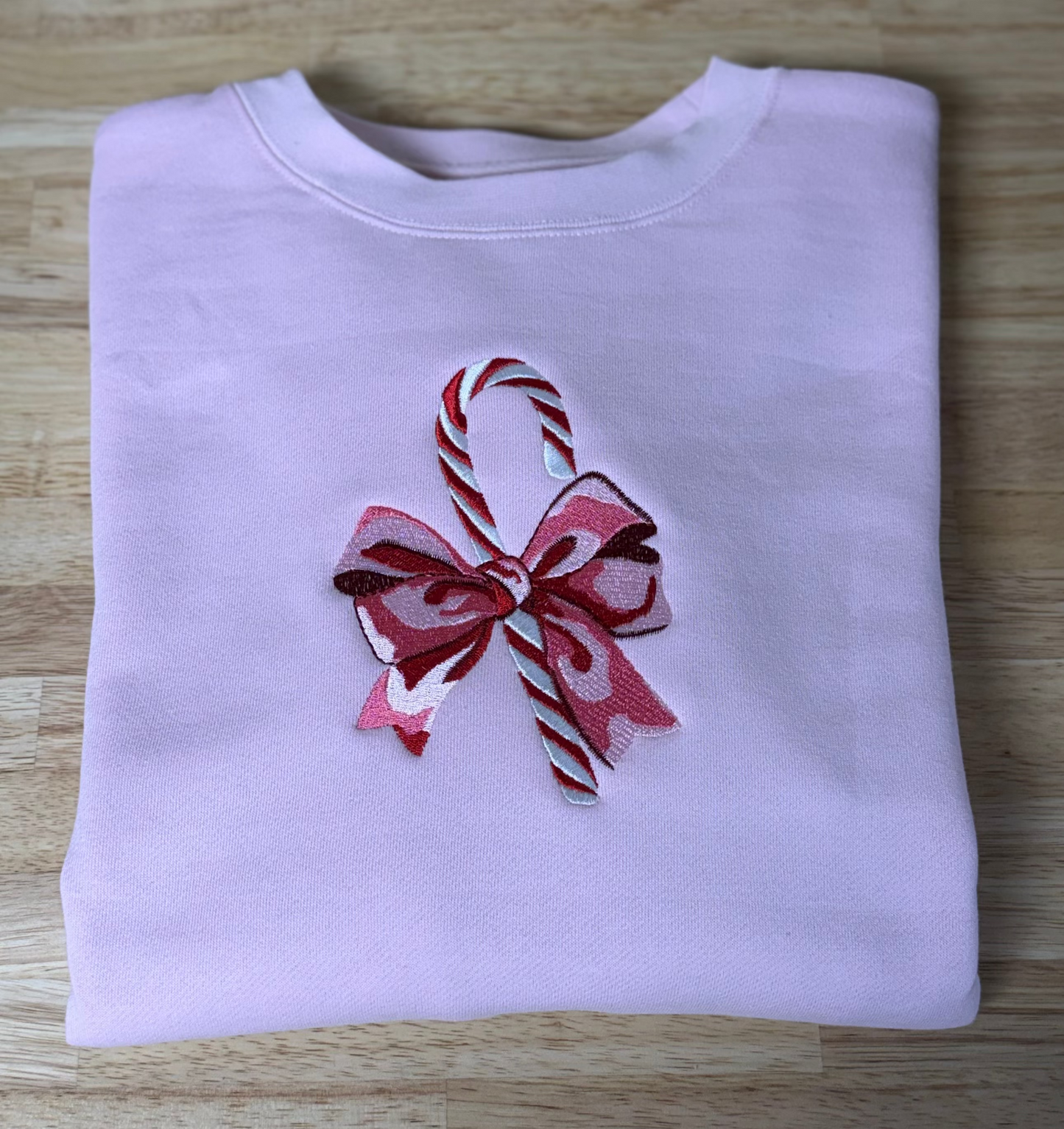 Candy Cane Crewneck