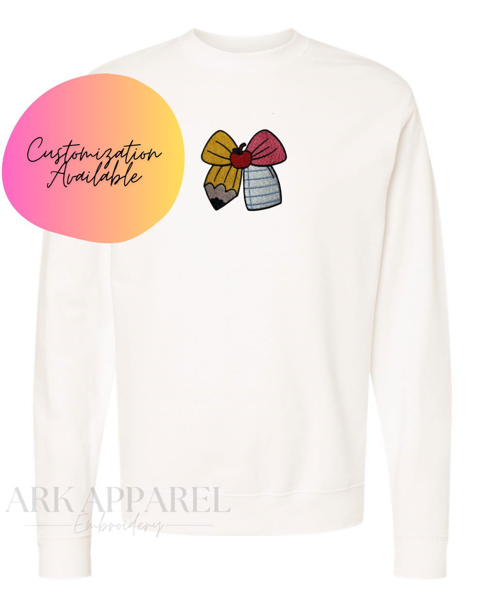 School Bow Crewneck